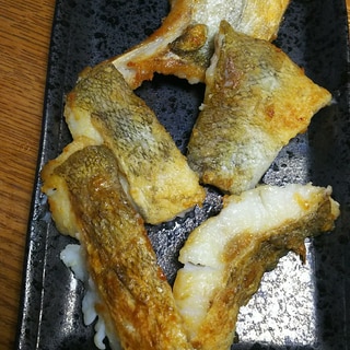 鱈のカレー風味焼き